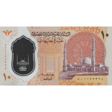 (475) ** PNew (PN81) Egypt - 10 Pounds Year ND (2022) (Polymer)
